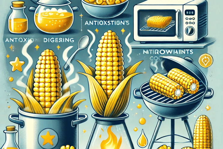 طرق صحية لطهي الذرة الصفراء والاستفادة منها في نظامك الغذائي