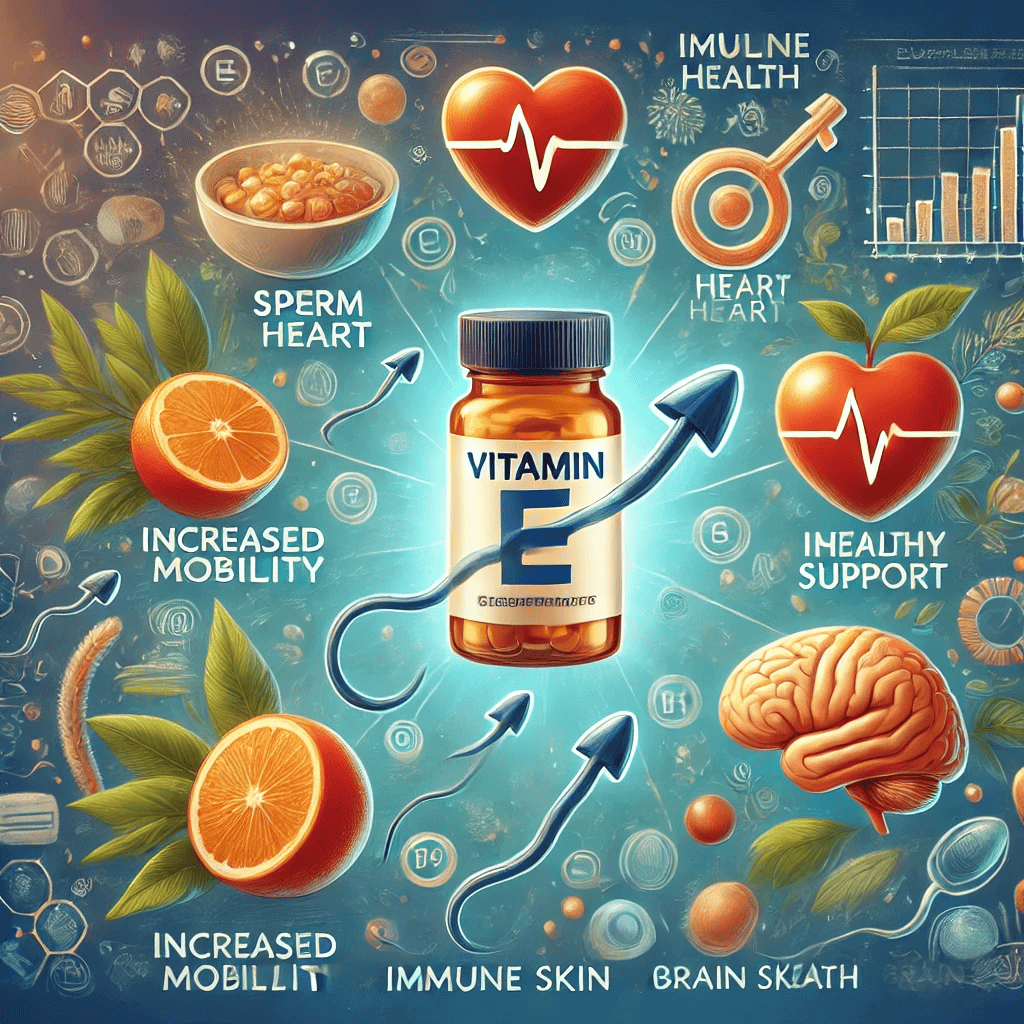 فيتامين E: مفتاح زيادة الخصوبة لدى الرجال والجرعات المثلى