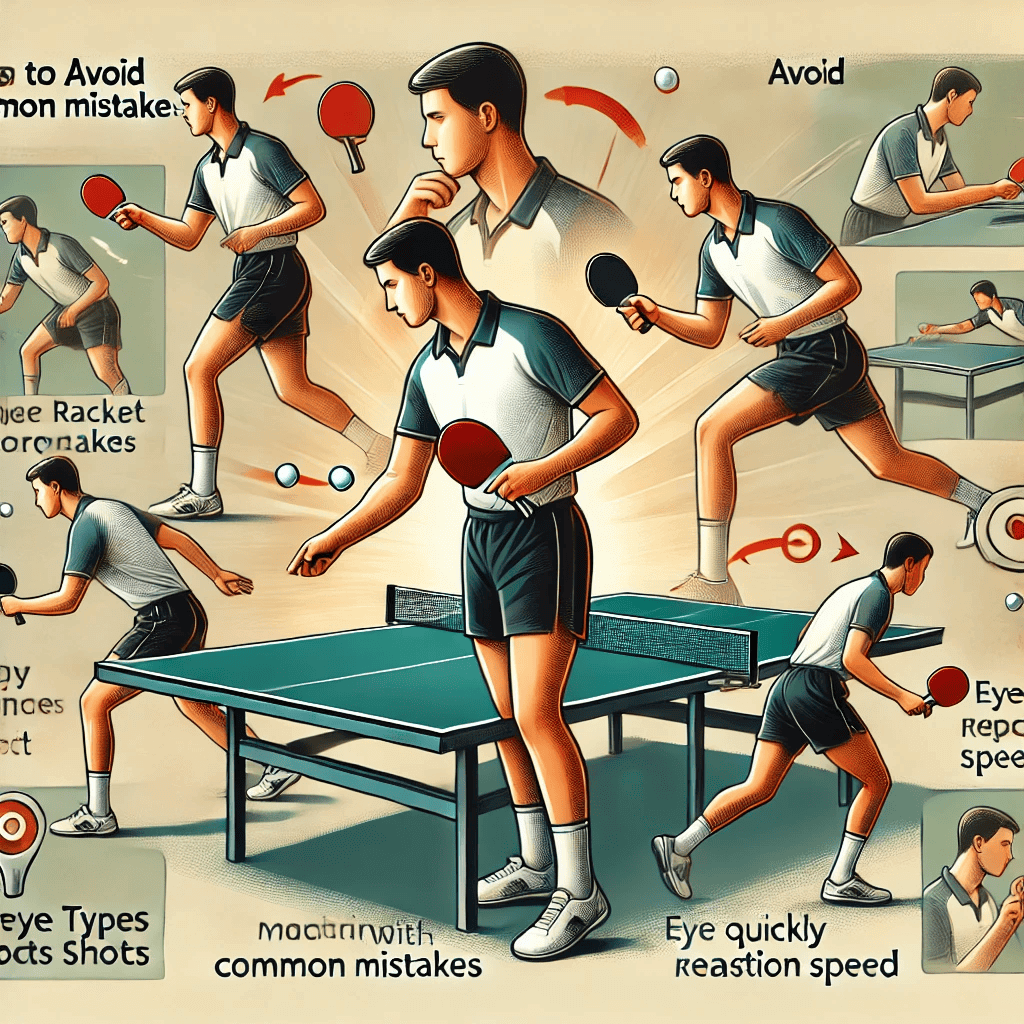 الأخطاء الشائعة في كرة الطاولة وكيفية تجاوزها لتحسين الأداء